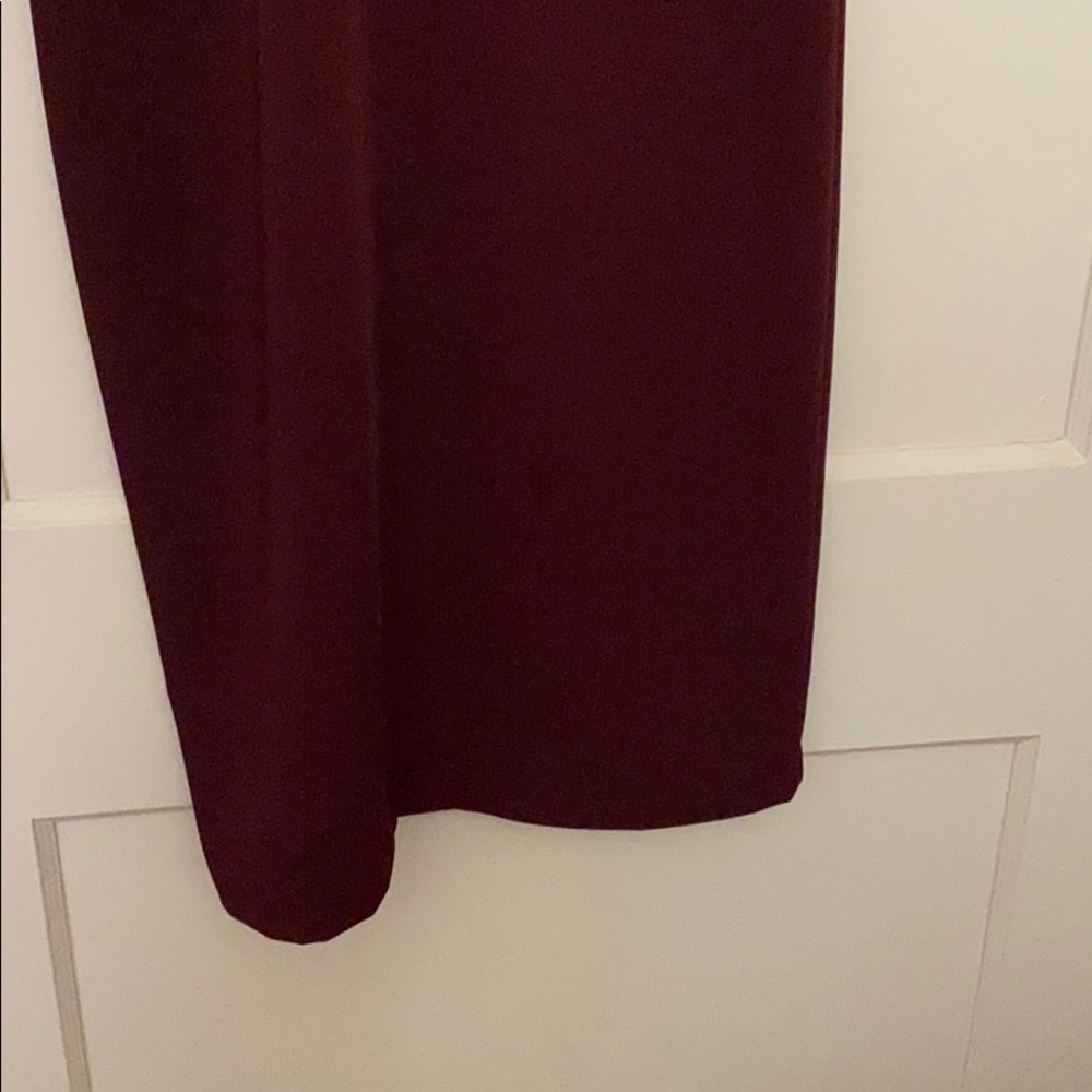 NWT Neiman Marcus burgundy red dress size:6 - Picture 4 of 11